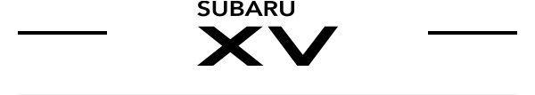 SUBARU XV