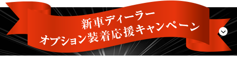 新車ディーラーオプション装着応援キャンペーン